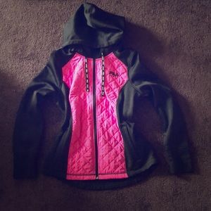 Full zip hooded jacket